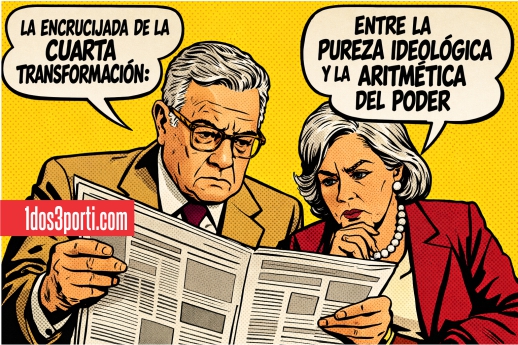 La encrucijada de la cuarta transformación: Entre la pureza ideológica y la aritmética del poder